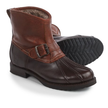 frye duck boots mens