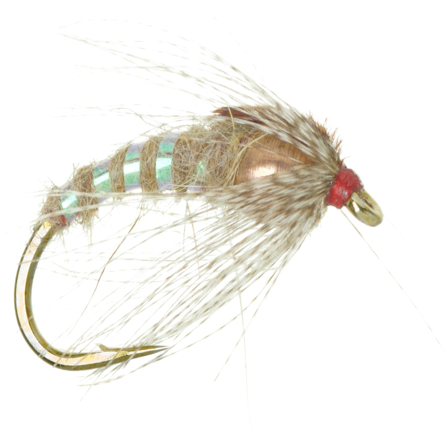 Fulling Mill Holy Grail Hare's Ear Caddis Nymph Fly - Dozen - Save 69%