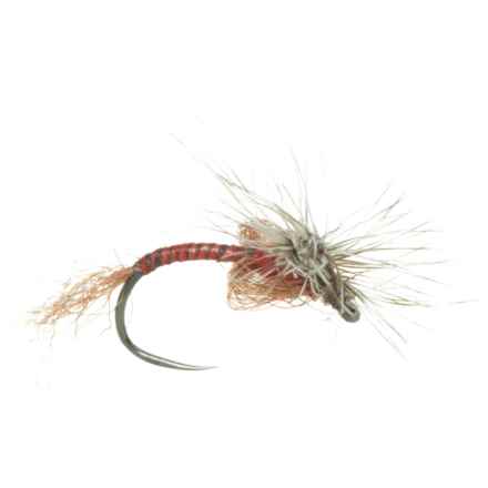Fulling Mill Outrigger Emerger Barbless Tactical Dry Fly - Dozen in Red