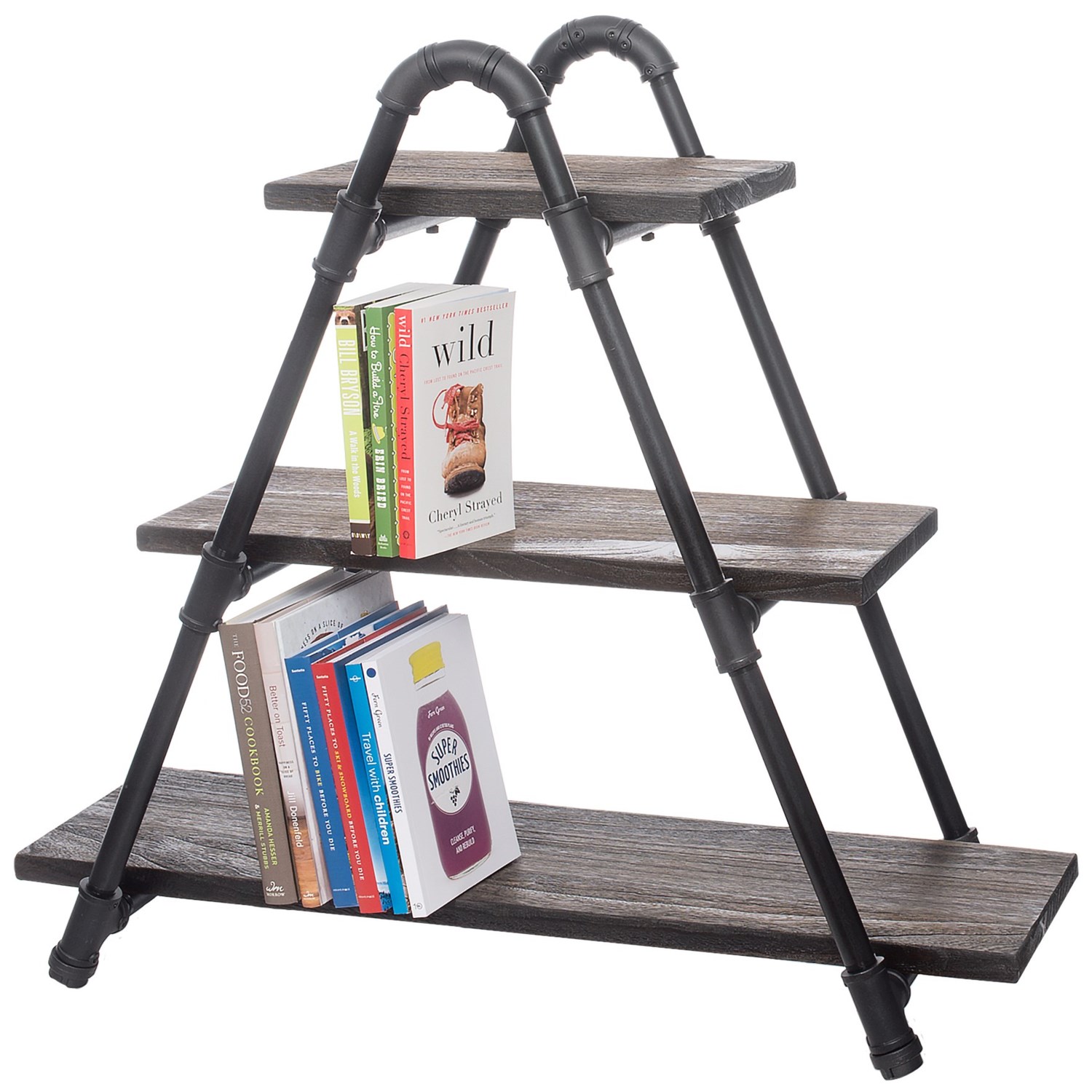 Furniture Pipeline Charleston Industrial Display Bookcase Save 21