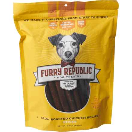 Furry Republic Slow Roasted Chicken Sticks Dog Treats - 24 oz. in Multi