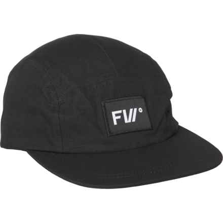 FW Classic Five-Panel Baseball Cap (For Men) in Slate Black