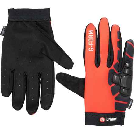 G-Form Bolle Cold-Weather Bike Gloves (For Men and Women) in Black/Red