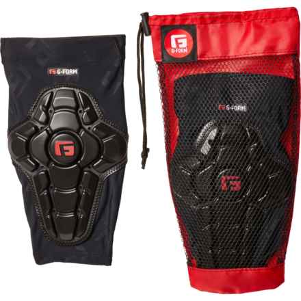 G-Form Pro-X2 Knee Guard (For Boys and Girls) in Black/Black Embossed