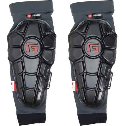 G-Form Pro-X3 Elbow Guard - Pair (For Boys and Girls) in Black/Red