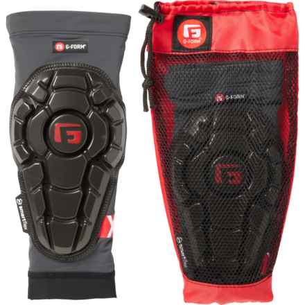 G-Form Pro-X3 Knee Guards - Pair (For Boys and Girls) in Gray/Gray