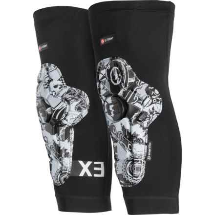 G-Form Pro-X3 SmartFlex® Knee Guards - Pair in Street Art/Black