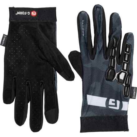 G-Form Sorata 2 Trail Mountain Bike Gloves - UPF 50+ (For Men and Women) in Black/White