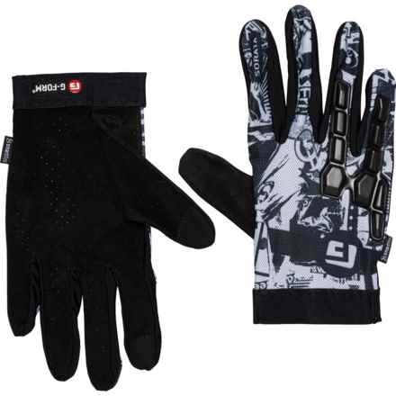 G-Form Sorata 2 Trail Mountain Bike Gloves - UPF 50+ in Black/Street Art