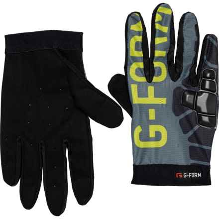 G-Form Sorata Trail Mountain Bike Gloves in Black/Acid Green