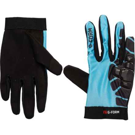 G-Form Sorata Trail Mountain Bike Gloves in Turquoise/Black