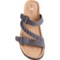 4RDKM_2 Gaahuu Asymmetric Braided Strap Wedge Sandals - Suede (For Women)