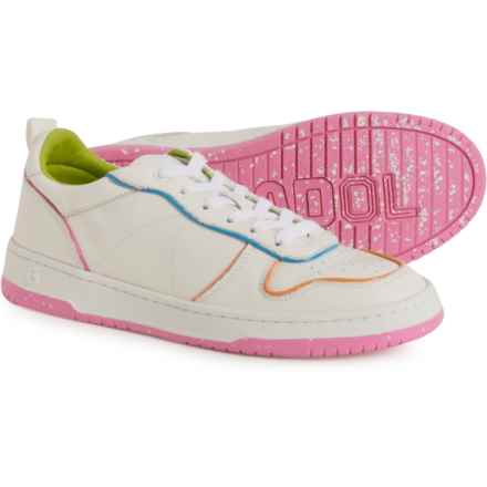 Gadol by Vintage Havana Style 1 Court Sneakers - Leather (For Women) in White - Closeouts