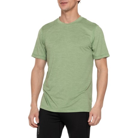 Gaiam Everyday Basic Crew T-Shirt - Short Sleeve in Lodon Frost Heather