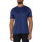 Gaiam Everyday Basic Crew T-Shirt - Short Sleeve in Medieval Blue Heather