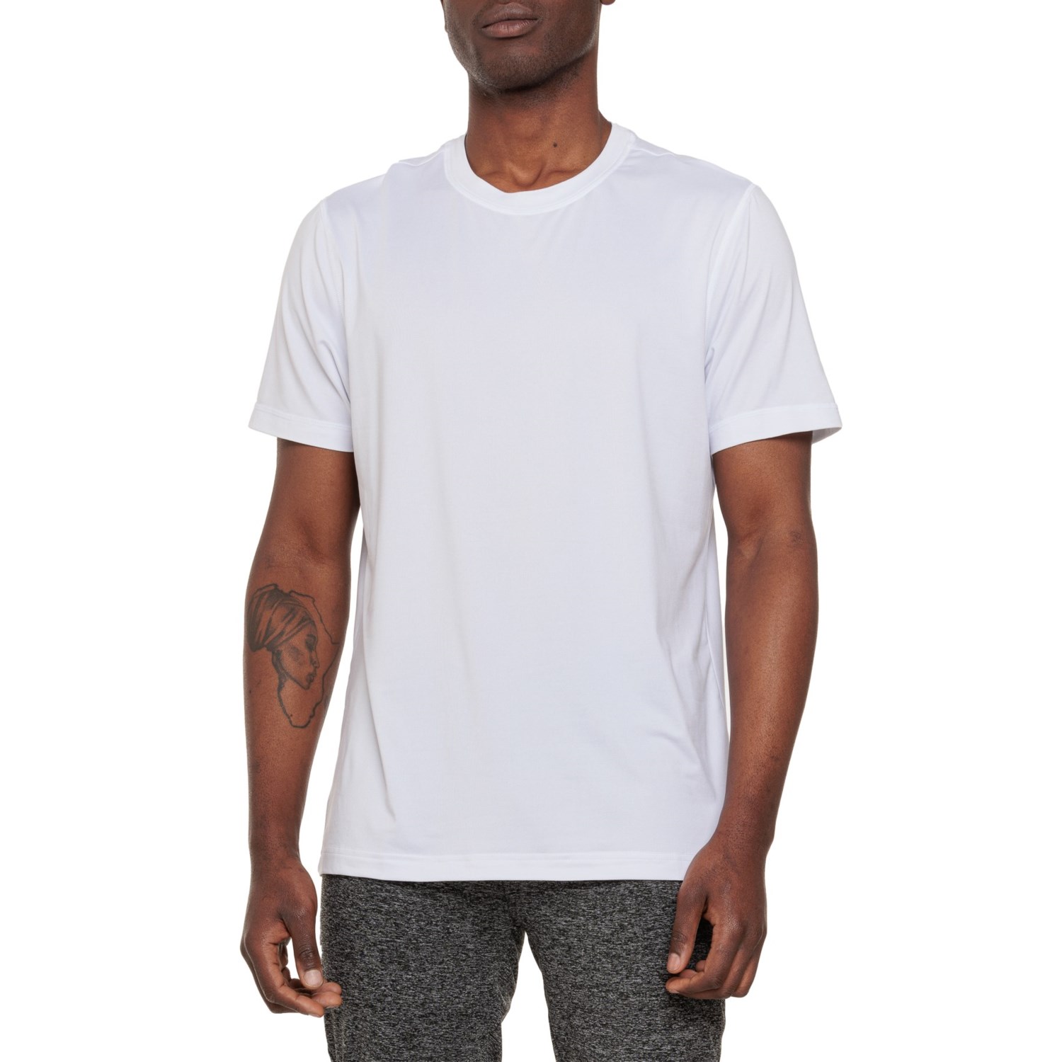 Gaiam Everyday Basic Crew T-Shirt - Short Sleeve - Save 76%
