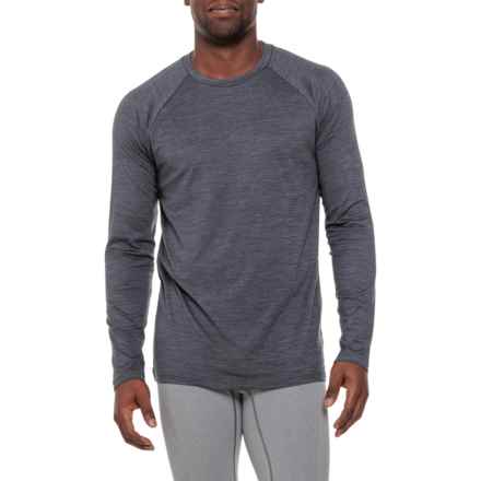 Gaiam Everyday Basic T-Shirt - Long Sleeve in Ebony Heather