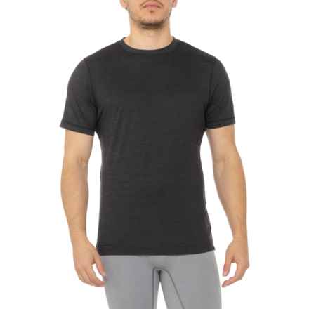 Gaiam Everyday Basic T-Shirt - Short Sleeve in Black Heather