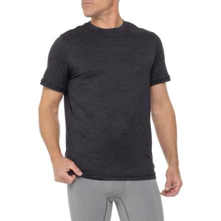 Gaiam Everyday Basic T-Shirt - Short Sleeve in Black Heather