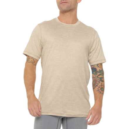 Gaiam Everyday Basic T-Shirt - Short Sleeve in Humus Heather