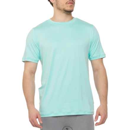 Gaiam Everyday Basic T-Shirt - Short Sleeve in Pastel Turquoise