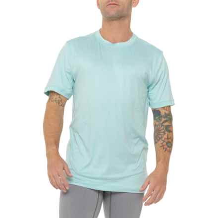 Gaiam Everyday Basic T-Shirt - Short Sleeve in Pastel Turquoise