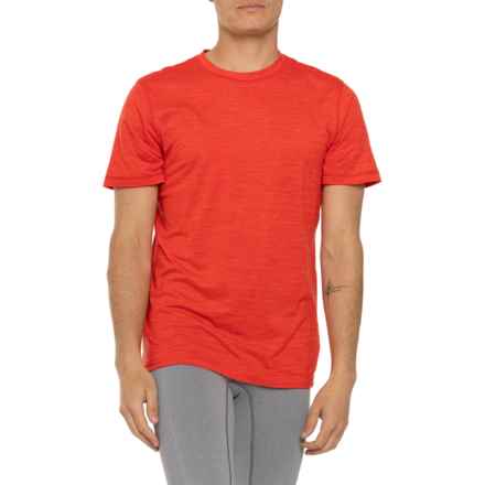 Gaiam Everyday Basic T-Shirt - Short Sleeve in Poppy Red Heather