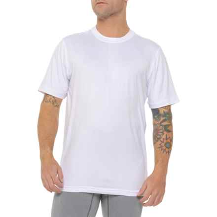 Gaiam Everyday Basic T-Shirt - Short Sleeve in Stark White