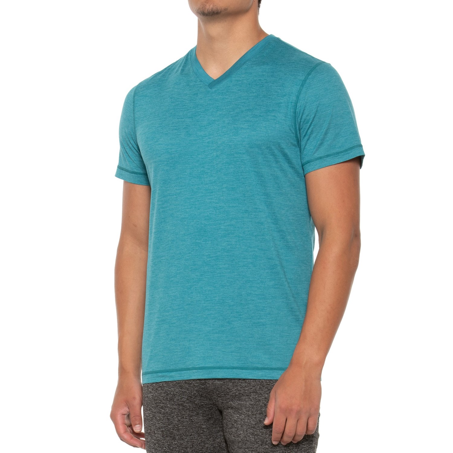 Gaiam Everyday Basic V-Neck T-Shirt (For Men) - Save 76%