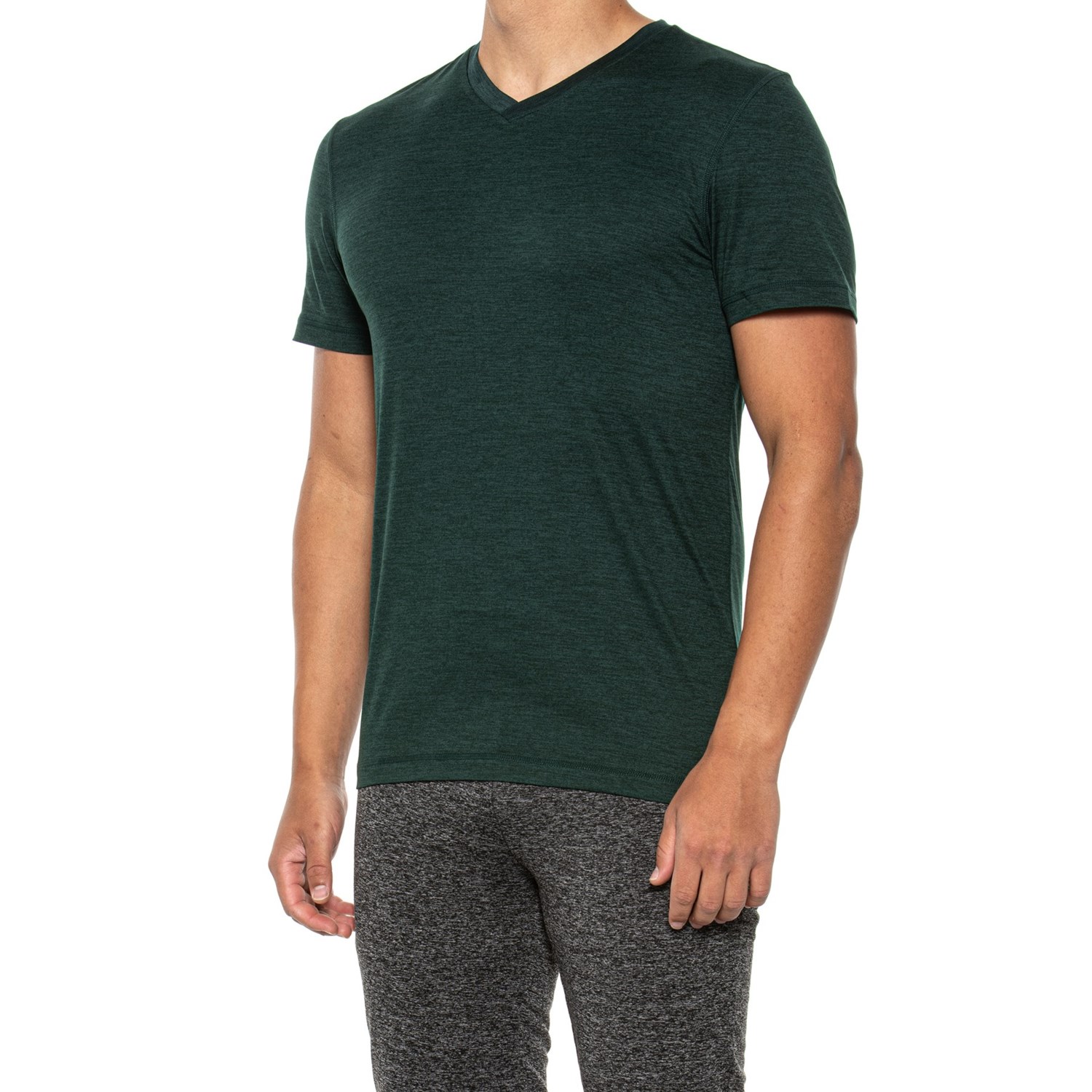 Gaiam Everyday Basic V-Neck T-Shirt (For Men) - Save 76%