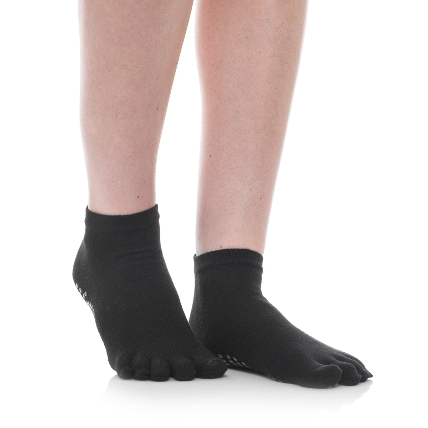 Gaiam Grippy Yoga Socks - Below the Ankle - Save 64%