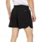 5DUFK_2 Gaiam Lunge Storm Stretch-Woven Shorts - 5”, Built-In Brief