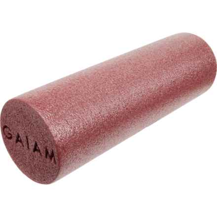 Gaiam Muscle Therapy Foam Roller - 18” in Subtle Berry