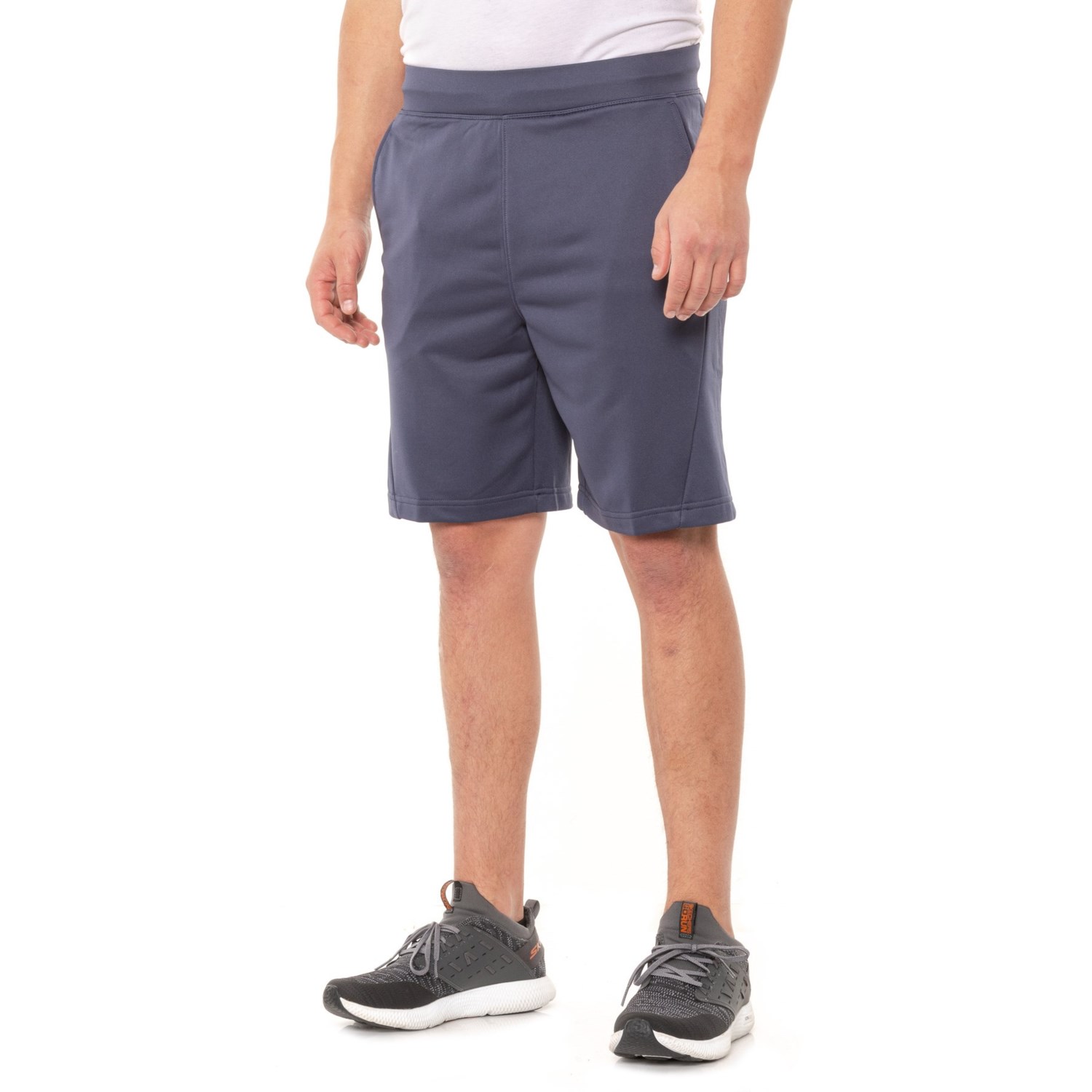 mens blue khaki shorts