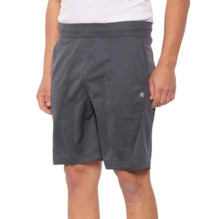 Gaiam Peace Shorts in Ebony Heather