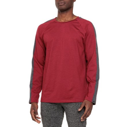 Buy Gaiam men crew neck short sleeves casual t shirts red Online