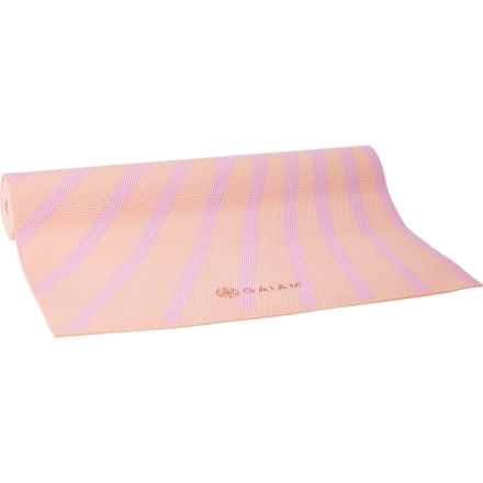 Gaiam Printed Yoga Mat - 5 mm in Sun Light Pink