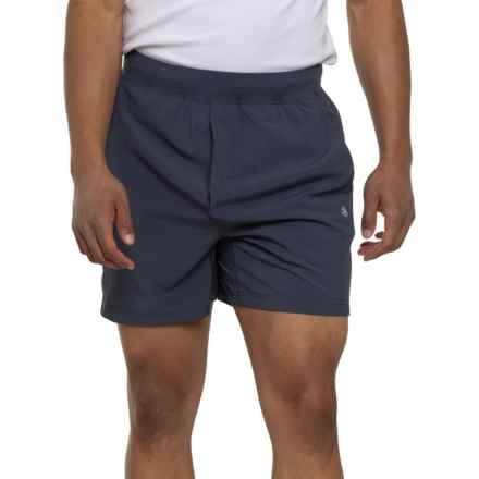 Gaiam Upside Shorts - 5”, Built-In Briefs in Cool Grey