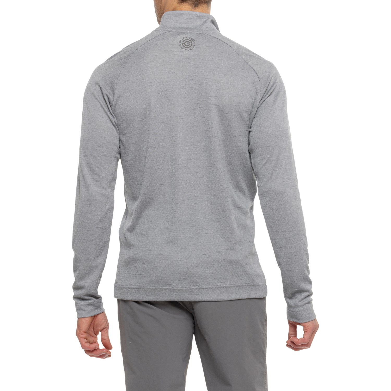 GALVIN GREEN Dion Mid Layer Shirt - Zip Neck, Long Sleeve - Save 69%