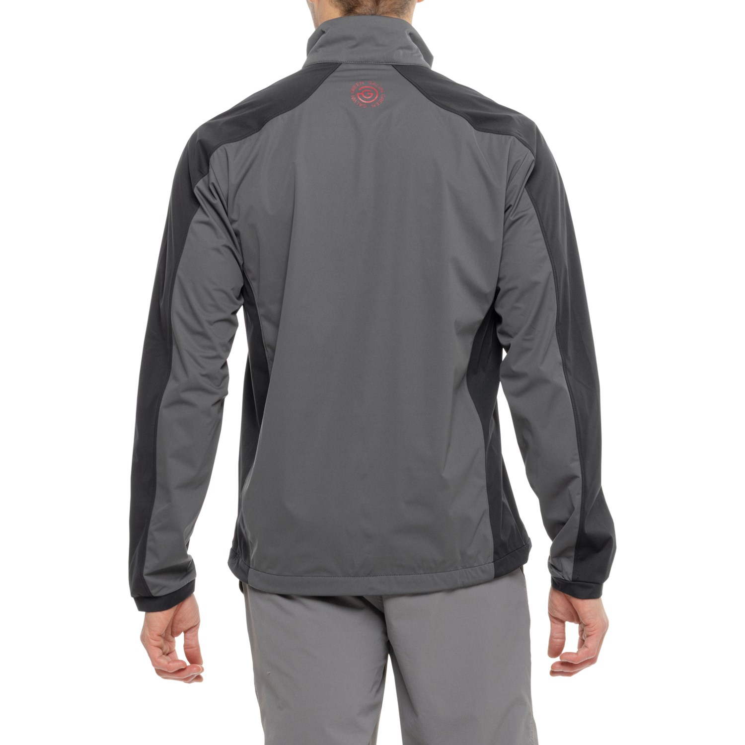 (取寄) ガルビングリーン ローレンス ゴルフ ジャケット - ジップ ネック GALVIN GREEN Lawrence Golf Jacket - Zip Neck  Forged Iron/Black/Red GALVIN GREEN Lawrence Golf Jacket - Zip Neck - Save 83%