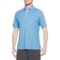 GALVIN GREEN Miklos Golf Polo Shirt - UPF 20+, Short Sleeve in Alaskan Blue