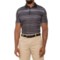 GALVIN GREEN Morgan Golf Polo Shirt - Short Sleeve in Black