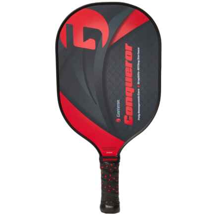 Gamma Conqueror Graphite Pickleball Paddle in Black/Red