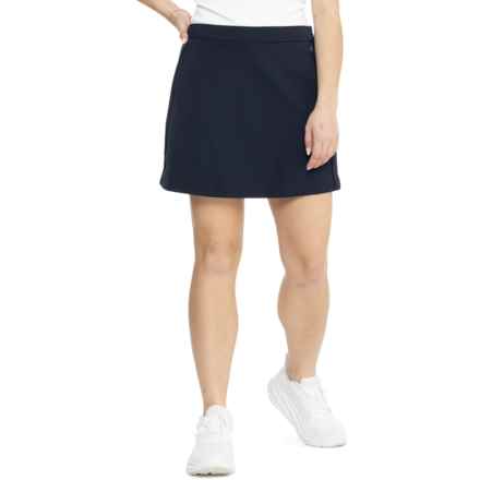 G/FORE Contrast Side Panels Twill Skort in Twilight