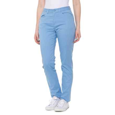 G/FORE Essential 5-Pocket Golf Pants - Straight Leg in Vista Blue