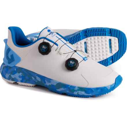 G/FORE G-Drive Perforated Camo Sole Golf Shoes - Waterproof (For Men) in Cielo