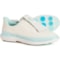 G/FORE Gallivant2r Tuxedo Stripe Kiltie Golf Shoes (For Women) in Snow / Daybreak