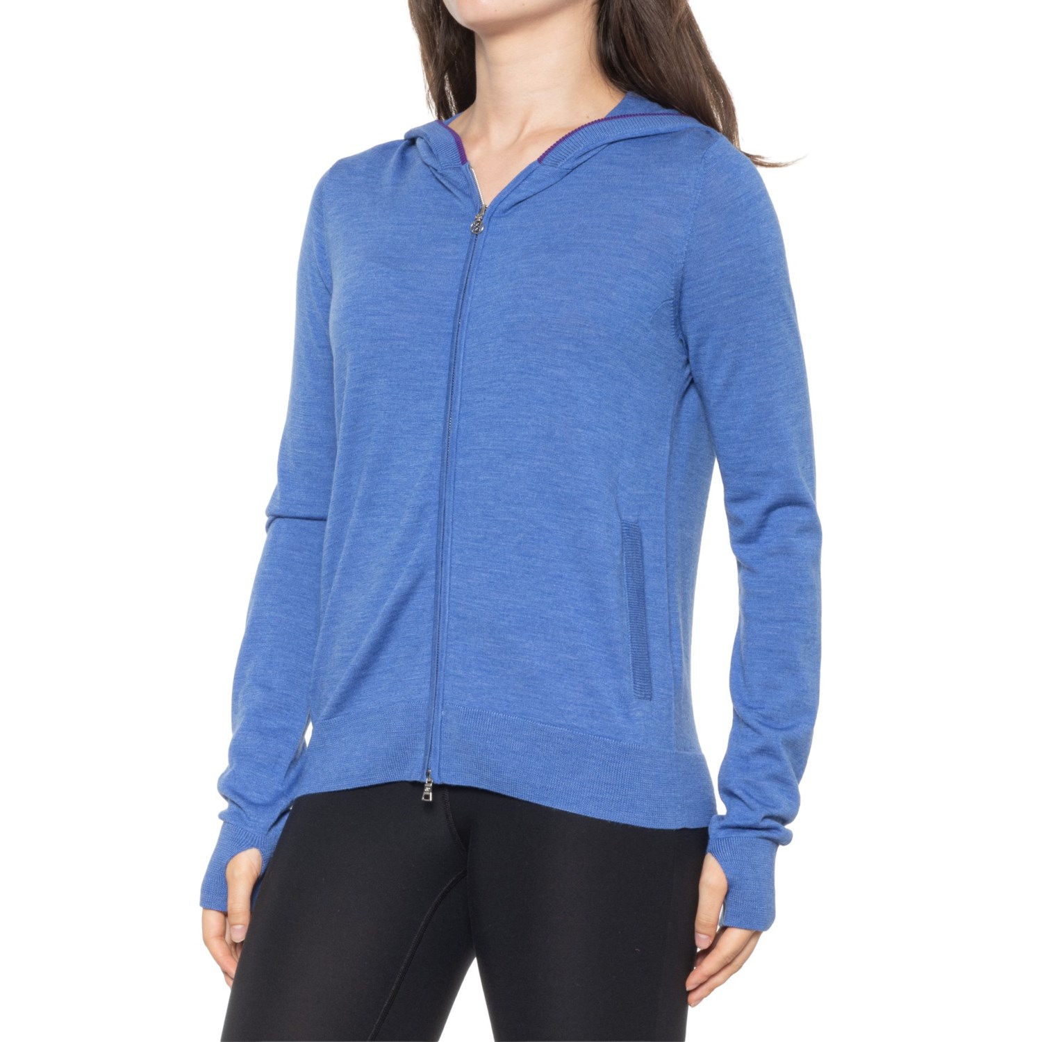 G/FORE Girls Golf Too Hoodie - Wool, Full Zip - Save 50%