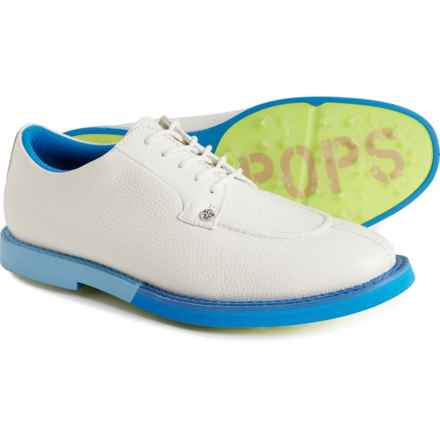 G/FORE Limited Editions Gallivanter Two-Tone Sole Golf Shoes - Waterproof, Leather (For Men) in Snow