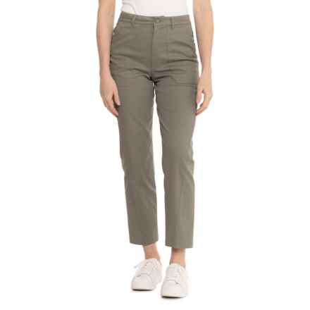 G/FORE Patch Pocket Stretch Cotton Twill Pants in Isle